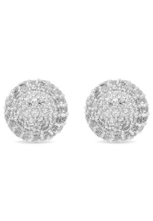 Luxenter Oorbellen met Glimmende Zirkonia zilverkleurige afwerking - Gardsil
