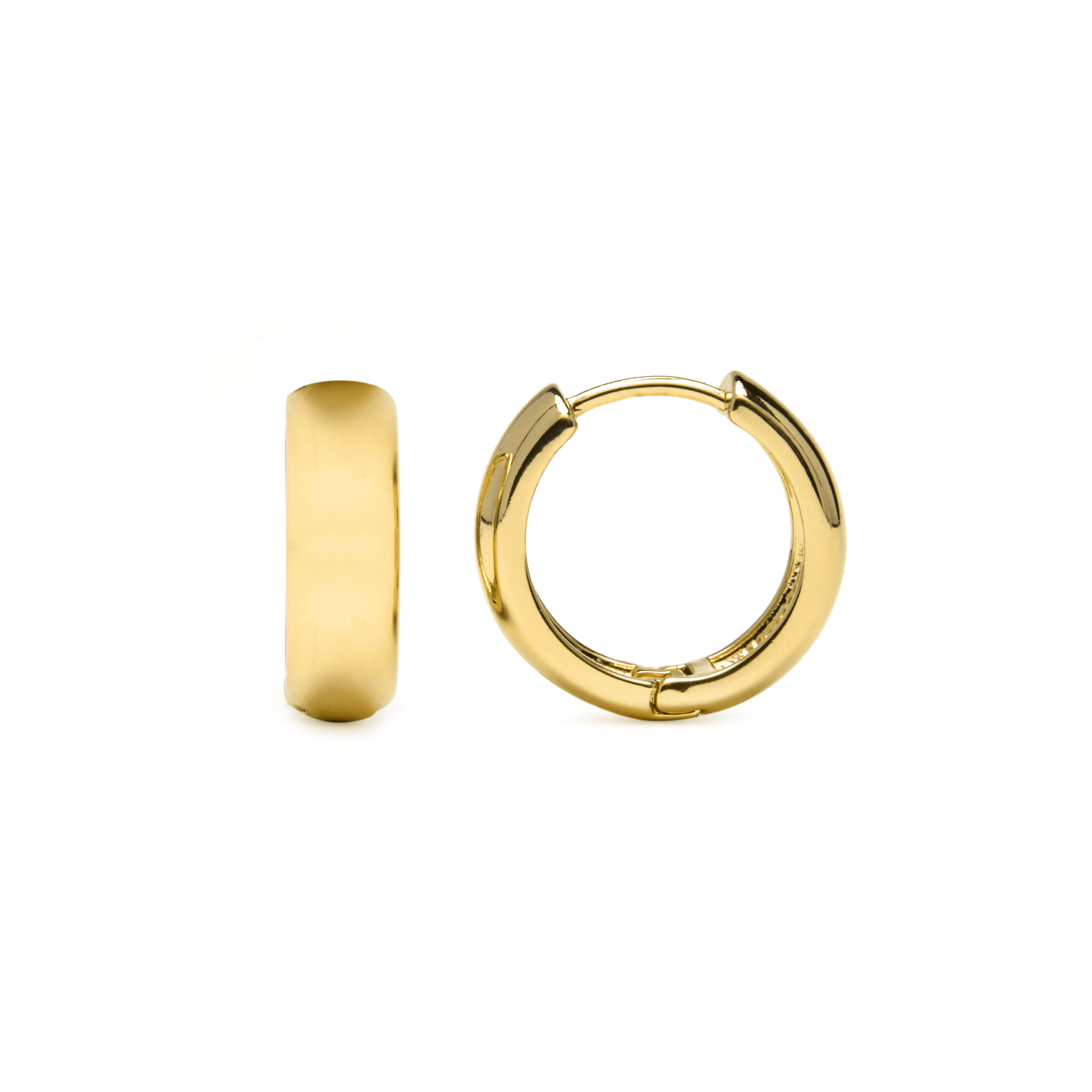 Luxenter oorbellen afgewerkt in 18k geel goud - Apruk