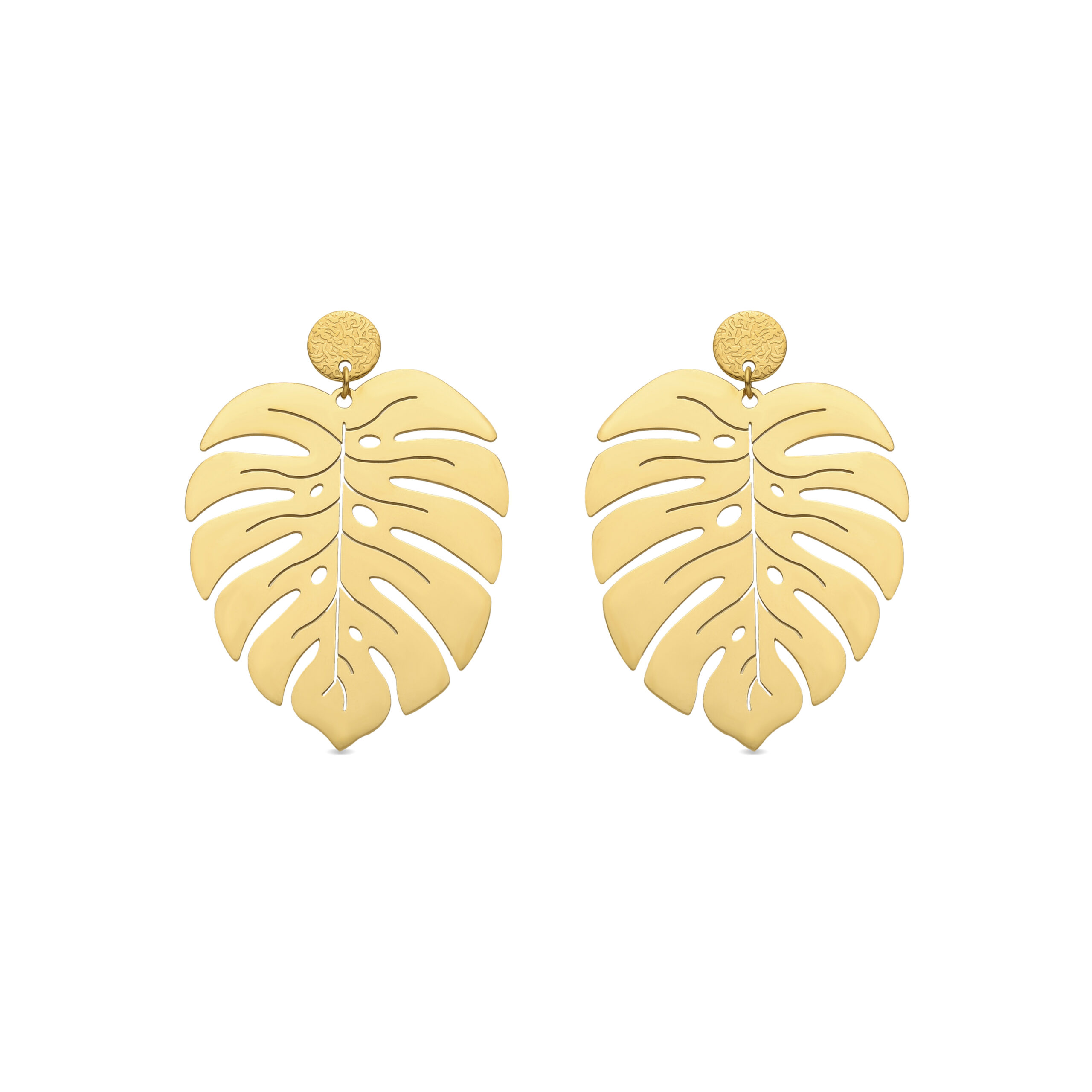 Luxenter 18k goudkleurige oorbellen - Mizay