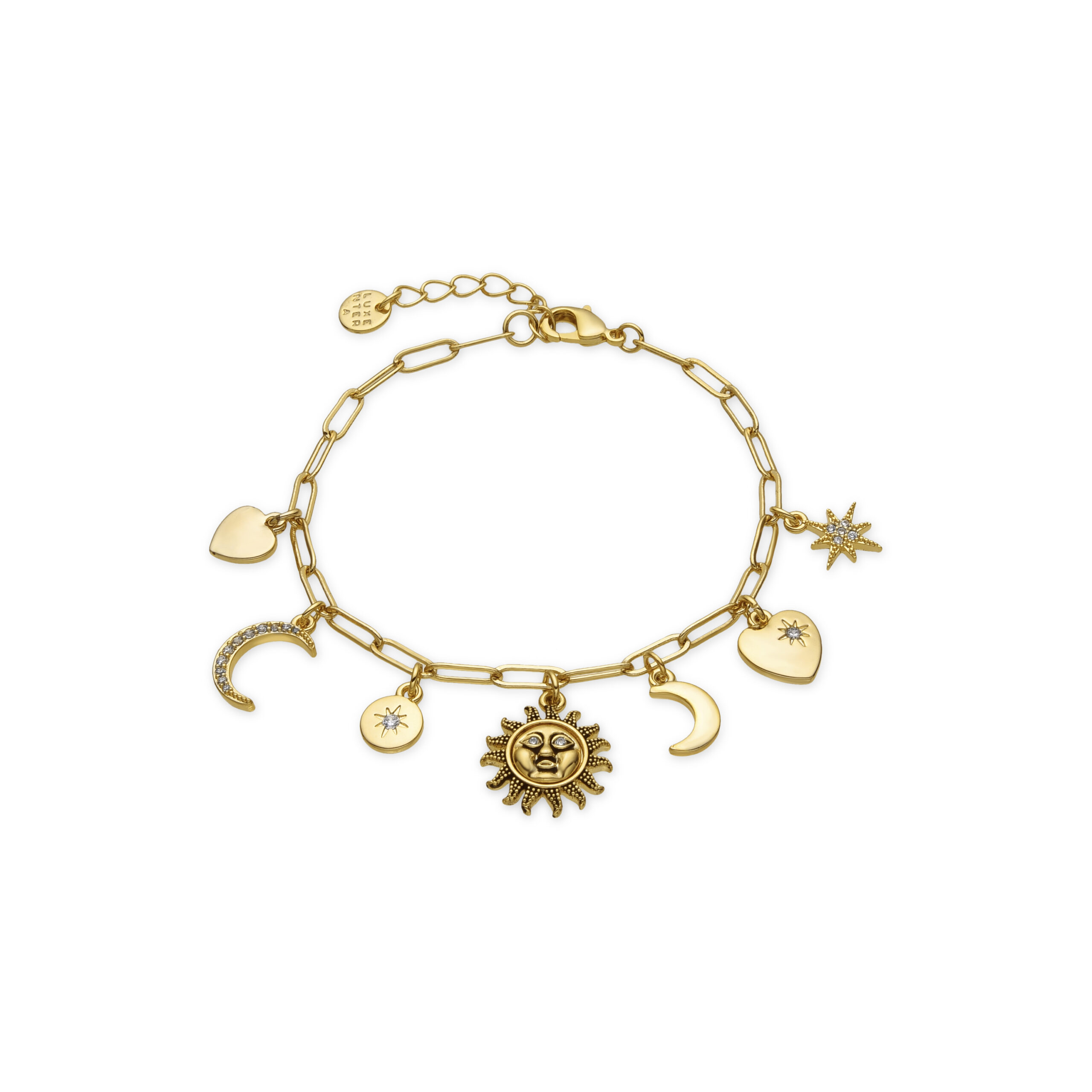 Luxenter 18k goud afgewerkte armband - Nafir