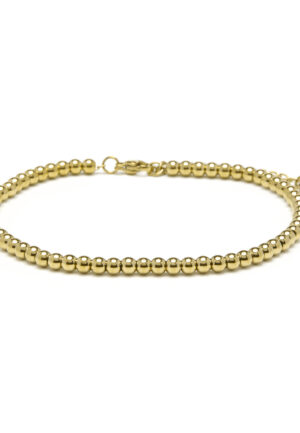 Luxenter Armband met 18-karaats geelgouden afwerking - Garsao