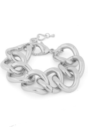 Luxenter Armband met rhodiumafwerking - Moba