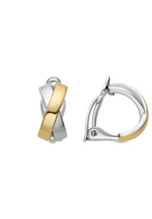 Luxenter Oorbellen van 925 sterling zilver met een afwerking in 18 karaats geelgoud - Reina