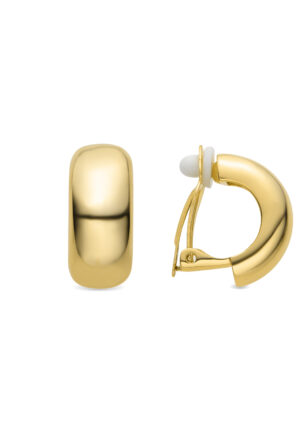 Luxenter Oorbellen van 925 sterlingzilver afgewerkt met 18 karaats geelgoud - Kevda