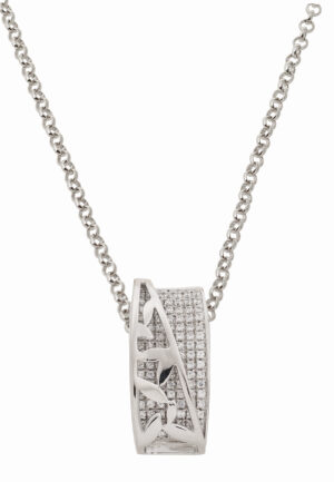 Alternative view of Orphelia Dames 925 Sterling Zilveren Ketting met Hanger - Zilver ZH-4471