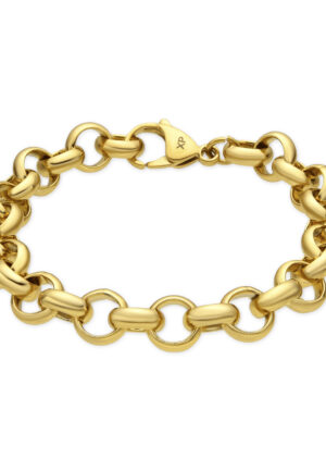 Luxenter Armband met 18-karaats geelgouden afwerking en schitterende zirkonia - Rydal