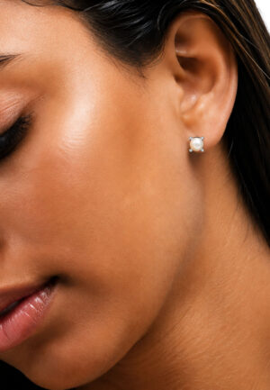 Alternative view of Vrouwen Serene Light Oorbellen 925 Sterling Zilver met Cubic Zirconia BIPE057