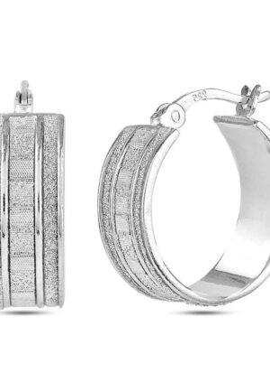 Dames Oorbellen in 925 Sterling Zilver met Cubic Zirconia BIPE088