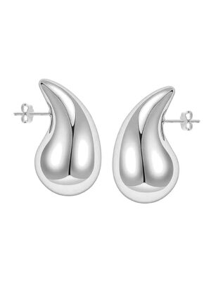 Chunky Dangle Oorbellen voor Vrouwen, 925 Sterling Zilver BIPE055