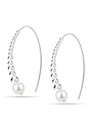 Zeemeermin Oorbellen voor Vrouwen, Goud Gecoat, Sterling Zilver 925 BIPE044