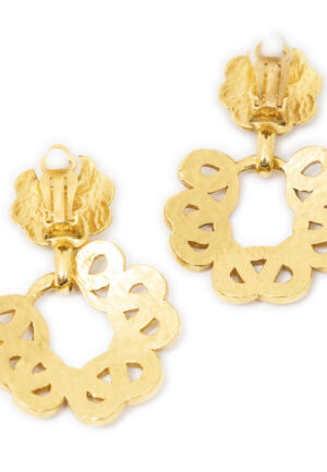 Alternative view of CC Twisted Dangle Clip On Earrings   oorbellen