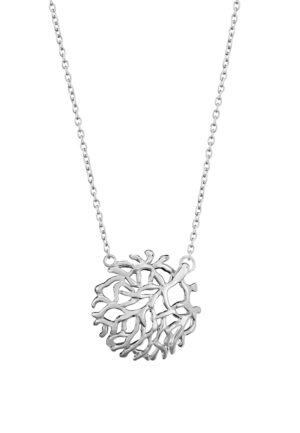 Orphelia 'Flavie' Dames 925 Sterling Zilveren Ketting met Hanger - Zilver ZH-7502