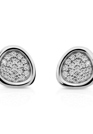 Orphelia 'Layla' Dames 925 Sterling Zilveren Stud Oorbellen - Zilver ZO-7489