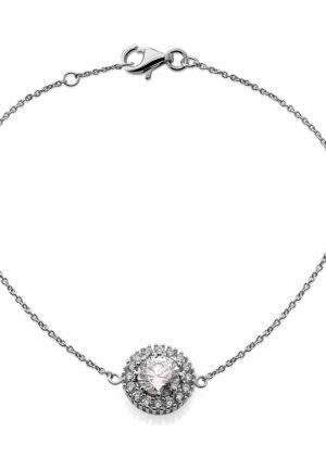 Orphelia 'Kaia' Dames 925 Sterling Zilveren Armband - Zilver ZA-7477/WI