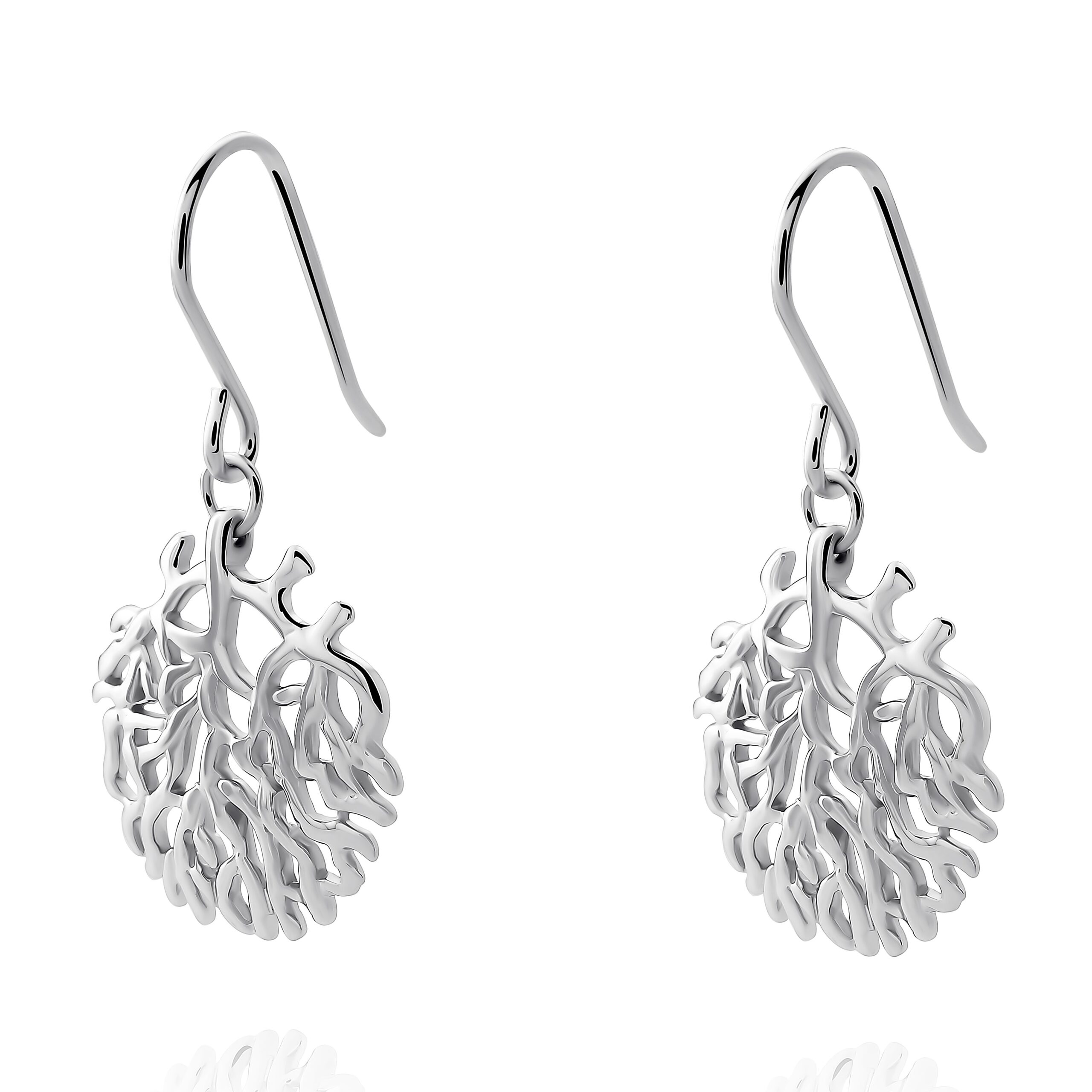 Orphelia 'Flavie' Dames 925 Sterling Zilveren Oorbellen - Zilver ZO-7502