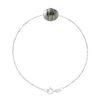 Armband Love Links Link Venetiaans van Zilver 925 versierd met een echte gekweekte Tahitiparel van 10-11 mm