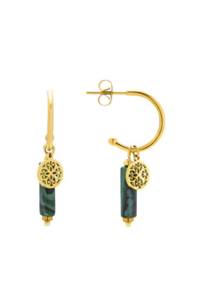 Luxenter Nadu oorbellen 18k goud afwerking