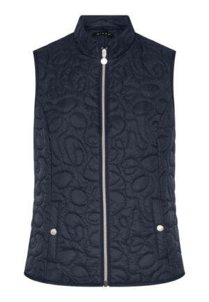 micha - Blauw | Dames | Gilet | Blauw | 48 | regular | Kamst mode