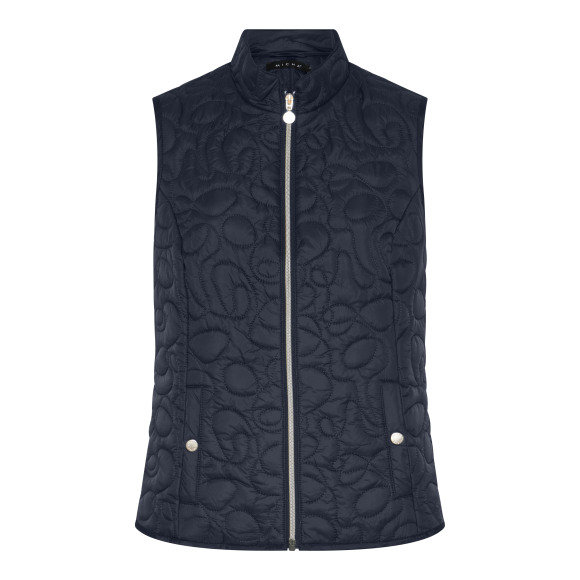 micha - Blauw | Dames | Gilet | Blauw | 48 | regular | Kamst mode