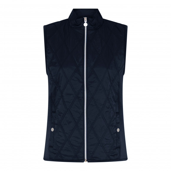micha - Blauw | Dames | Gilet | Blauw | S | regular | Kamst mode