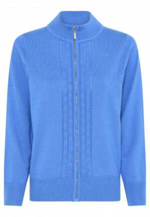 micha - Blauw | Dames | Vest | Blauw | S | regular | Kamst mode