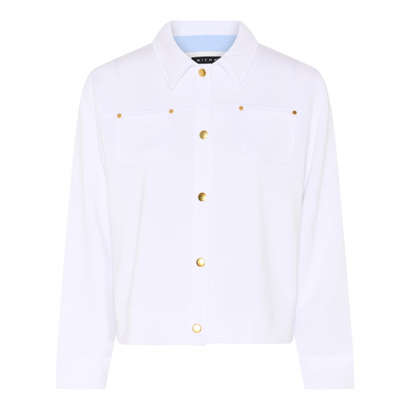 micha - Wit | Dames | Vest | Wit | 3XL | regular | Kamst mode