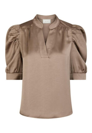 Neo noir - Beige | Dames | Blouse | Beige | 44 | regular | Kamst mode
