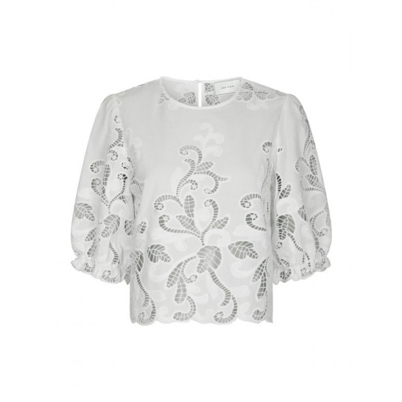 Neo noir - Wit | Dames | Blouse | Wit | 40 | regular | Kamst mode