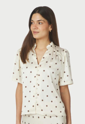 Neo noir - Wit | Dames | Blouse | Wit | 38 | regular | Kamst mode