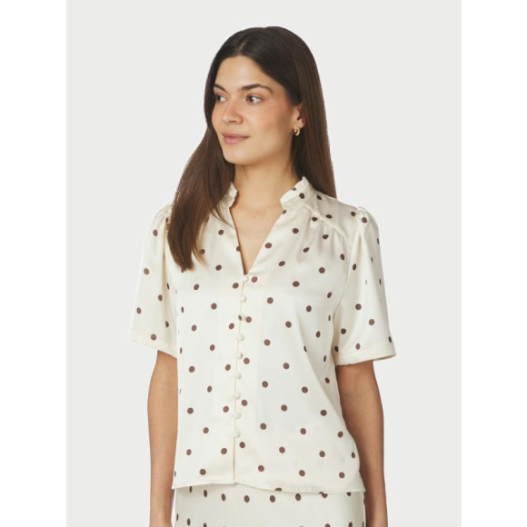 Neo noir - Wit | Dames | Blouse | Wit | 38 | regular | Kamst mode