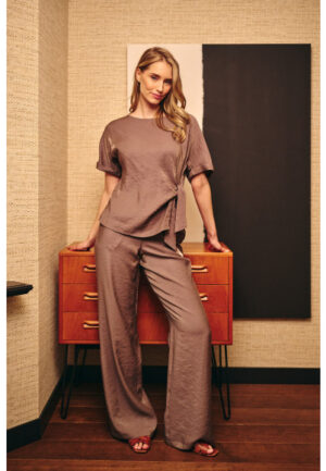 Helena Hart - Bruin | Dames | Broek | Bruin | L | regular | Kamst mode