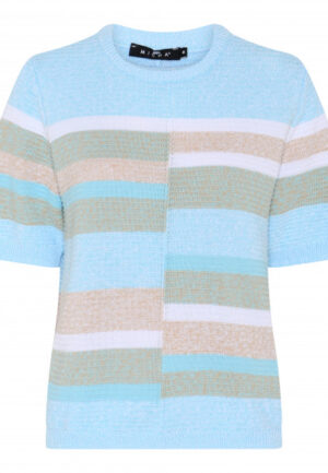 micha - Blauw | Dames | Top | Blauw | XXL | regular | Kamst mode