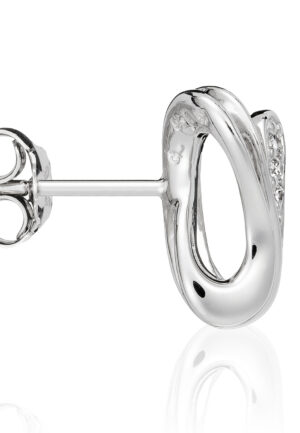 Alternative view of Orphelia Dames 925 Zilveren Stud Oorbellen - Zilver ZO-5016
