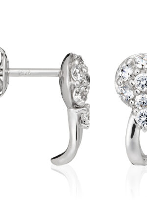 Alternative view of Orphelia Dames 925 Sterling Zilveren Stud Oorbellen - Zilver ZO-5105