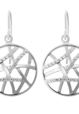 Orphelia 'Amabella' Dames 925 Sterling Zilveren Oorbellen - Zilver ZO-7098