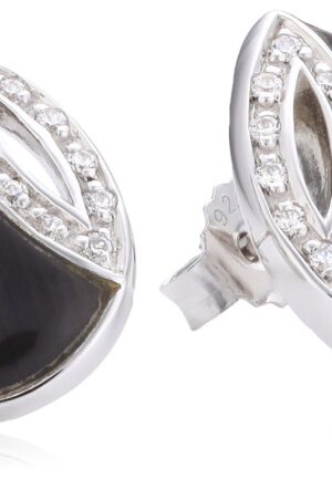 Orphelia Dames 925 Sterling Zilveren Stud Oorbellen - Zilver ZO-5929