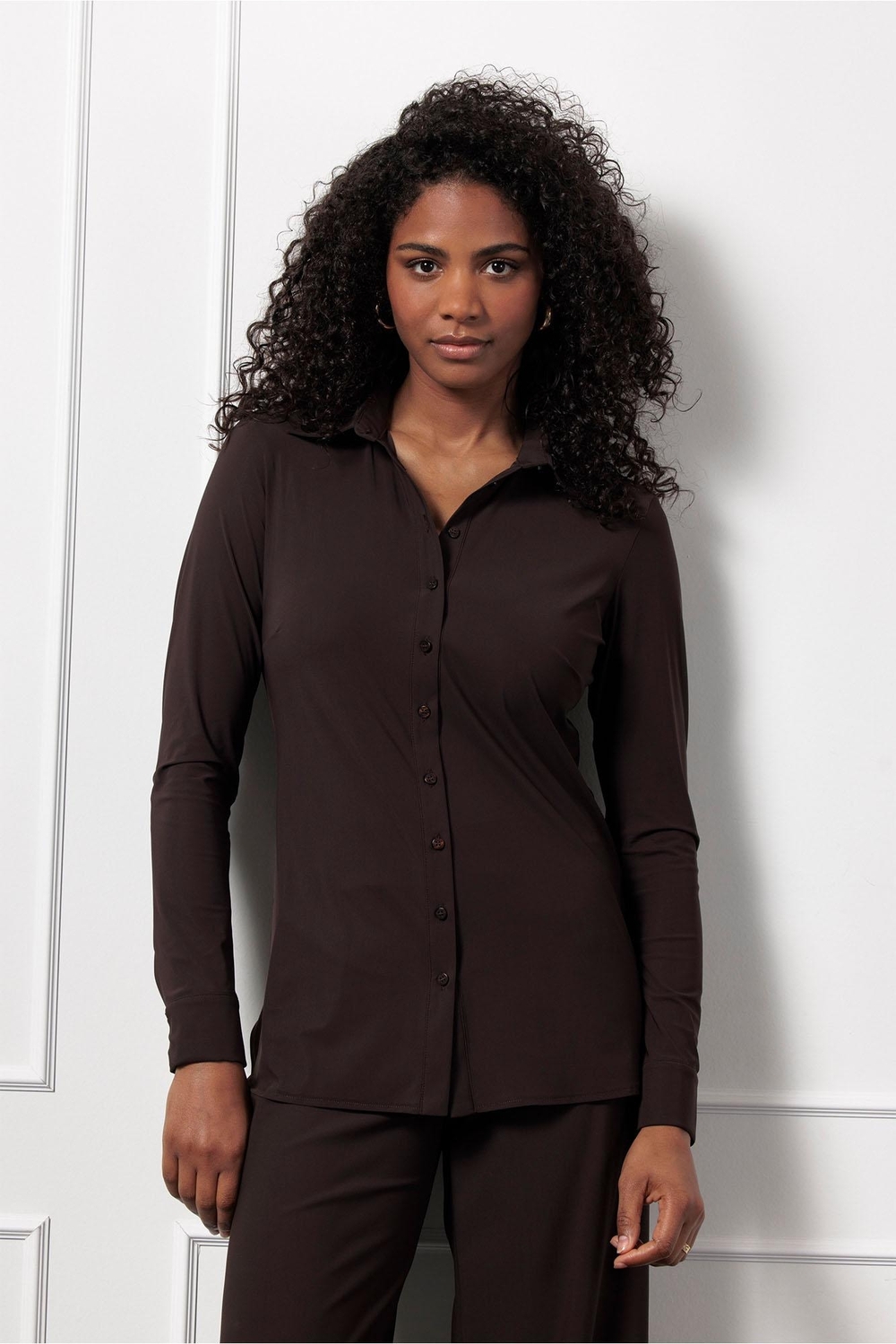 Studio Anneloes Poppy Blouse 94802 Blouse 8700 Espresso