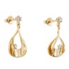 Orphelia 'Etoile' Dames Oorbellen van 925 Sterling Zilver - Goud ZO-7524/G
