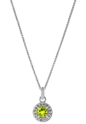 Orphelia 'Bristol' Dames 925 Sterling Zilveren Hangertje met Ketting - Zilver ZH-7579/G