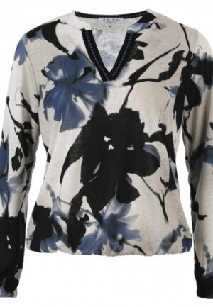 Enjoy - Jeansblauw | Dames | Blouse | Jeansblauw | M | regular | Kamst mode