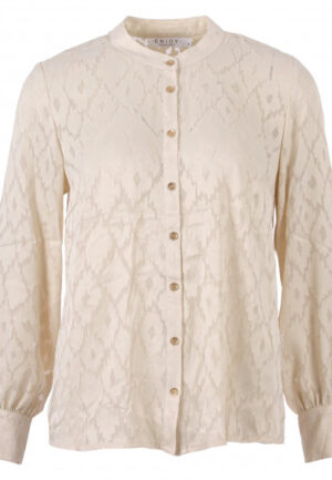 Enjoy - Beige | Dames | Blouse | Beige | L | regular | Kamst mode