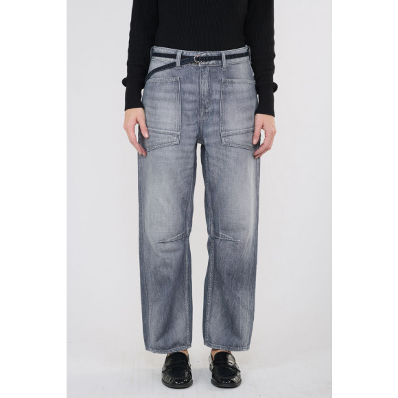 Le temps des cerises - Grijs | Dames | Jeans | Grijs | 28 | regular | Kamst mode