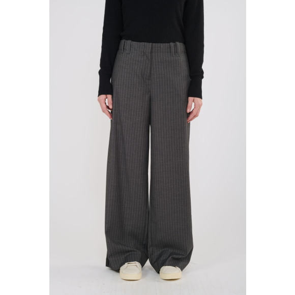 Le temps des cerises - Grijs | Dames | Broek | Grijs | XL | regular | Kamst mode
