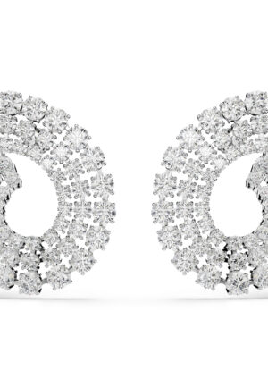 Swarovski 'Matrix Tennis' Dames Oorbellen van Base Metal - Zilver 5705834
