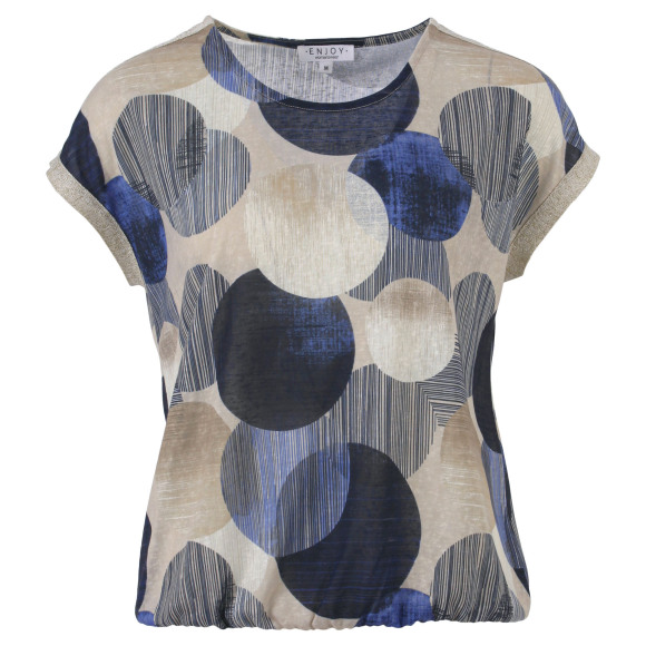 Enjoy - Blauw | Dames | Blouson | Blauw | XL | regular | Kamst mode