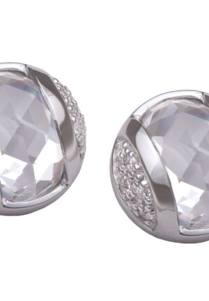 Orphelia Dames 925 Sterling Zilveren Oorbellen - Zilveren ZO-5911
