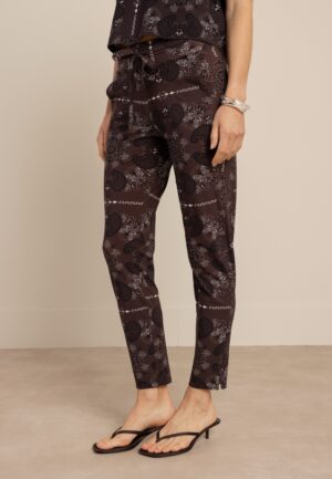 Studio Anneloes Startup Paisley Trousers 13750 Broek 8714 Espresso/kit