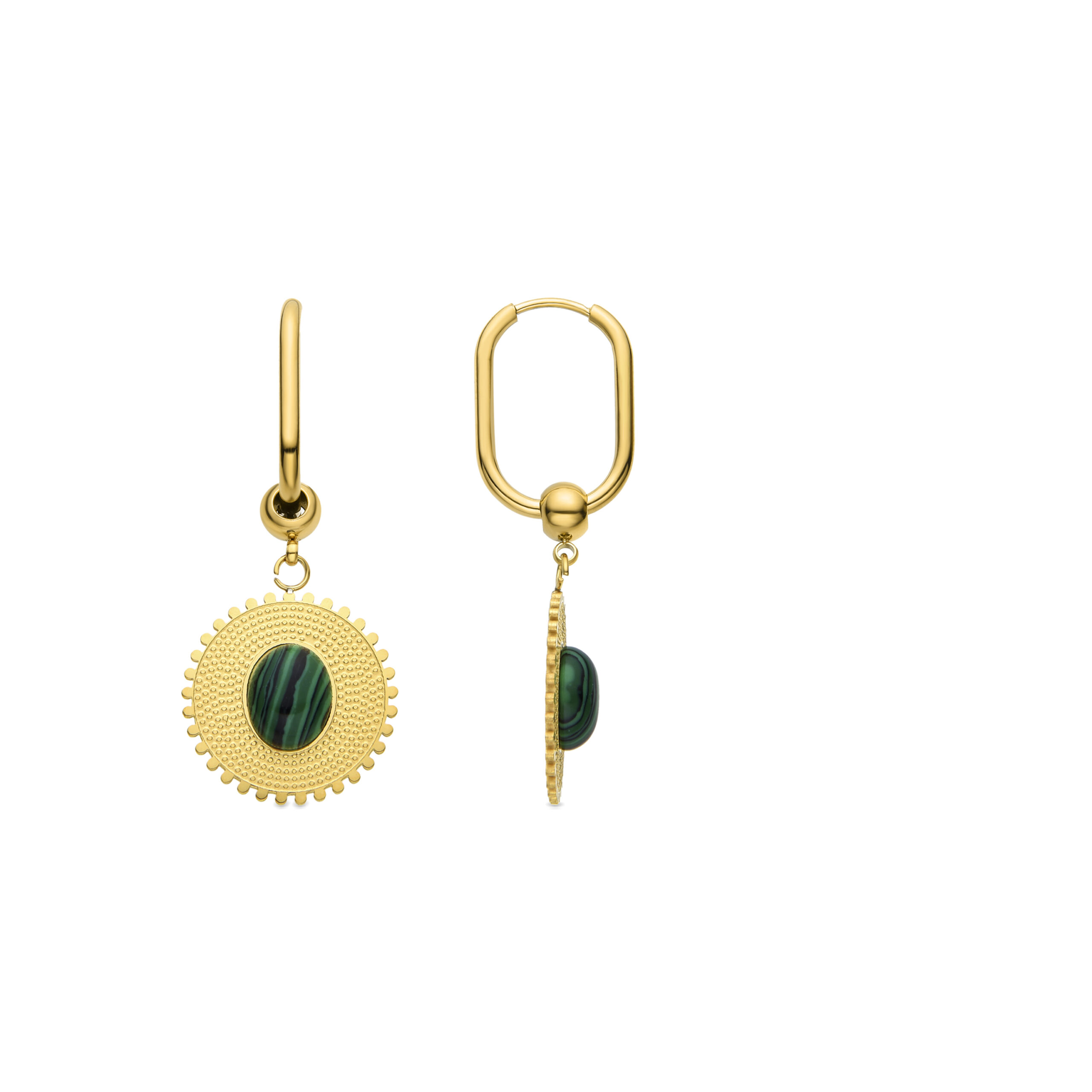 Luxenter Elknu 18k gouden oorbellen