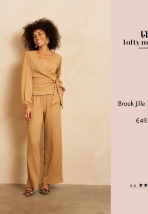 Broek Jille | Caramel