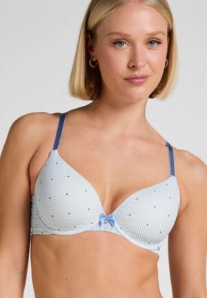 Hunkemöller Voorgevormde beugel bh Plunge Blauw